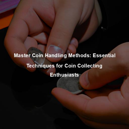 Master Coin Handling Methods: Essential Techniques for Coin Collecting Enthusiasts