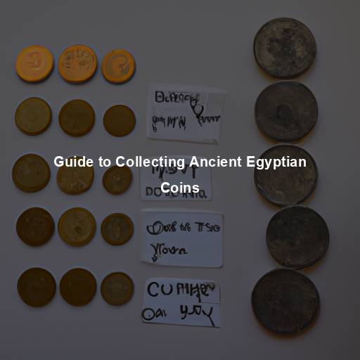Guide to Collecting Ancient Egyptian Coins