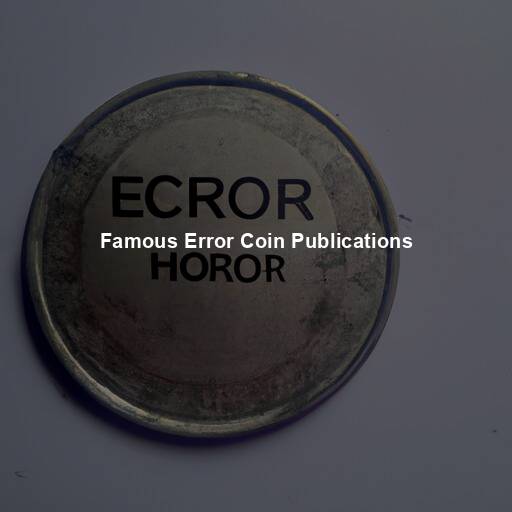 Famous Error Coin Publications