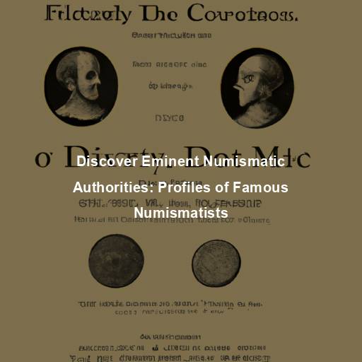Discover Eminent Numismatic Authorities: Profiles of Famous Numismatists